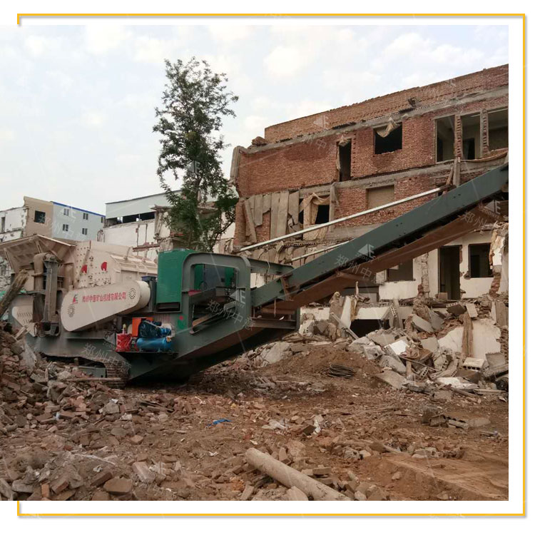 廣東深圳華楠建筑垃圾處理公司購買移動破碎站 廣東深圳華楠建筑垃圾處理公司購買移動破碎站