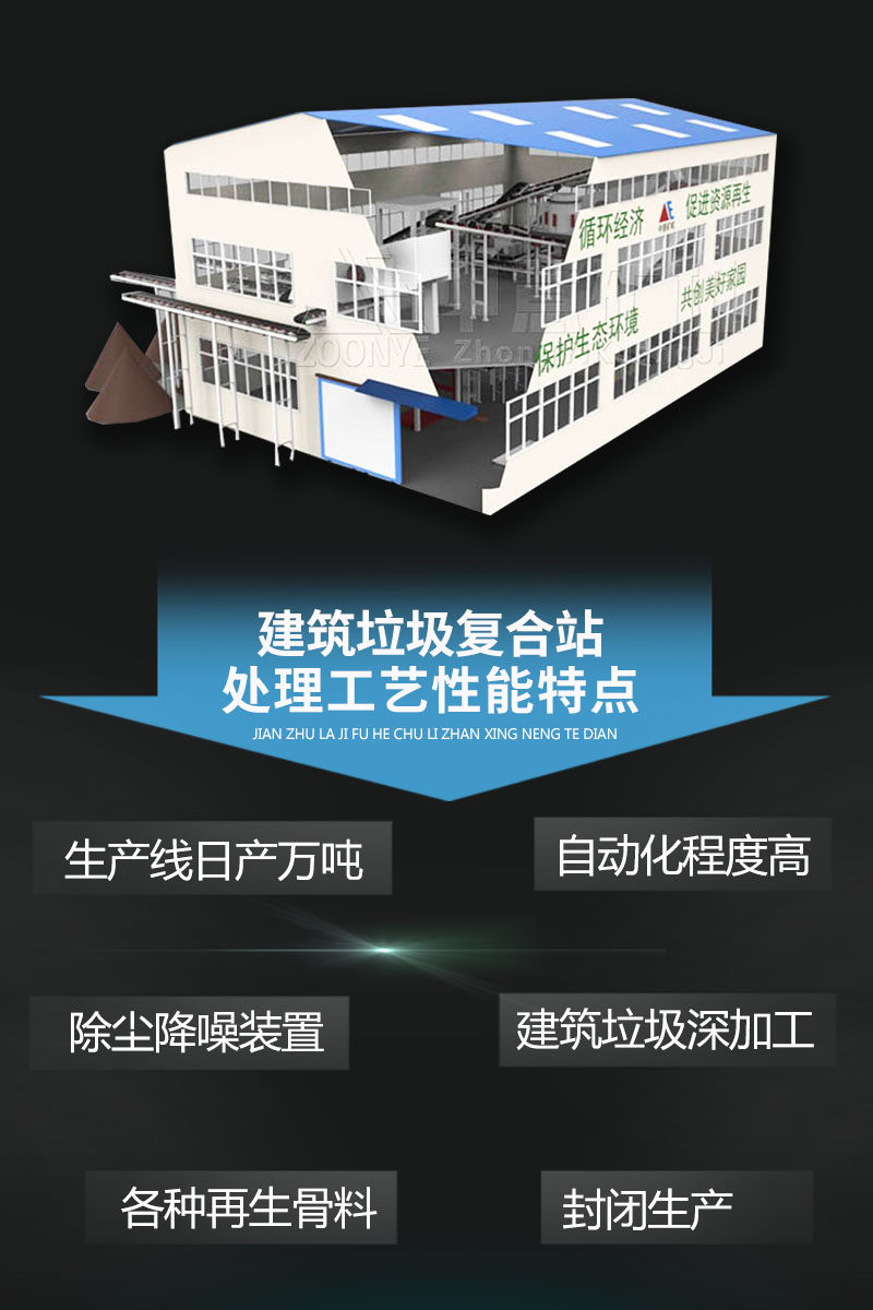 固定式建筑垃圾破碎站優(yōu)勢(shì)