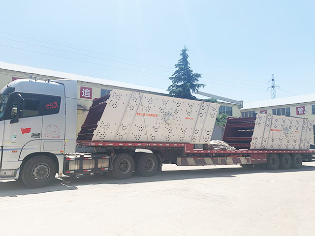 發(fā)貨了！中意振動(dòng)篩裝車成功，準(zhǔn)備出發(fā)！