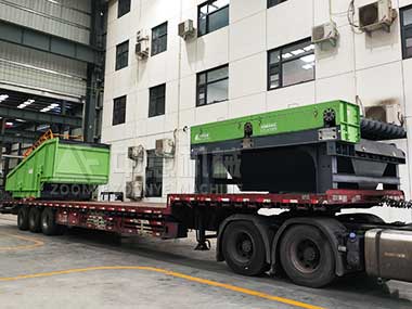 中意機(jī)械裝修垃圾篩分設(shè)備整裝待發(fā)