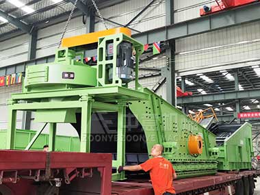 【中意機(jī)械】裝修垃圾處理設(shè)備順利啟運