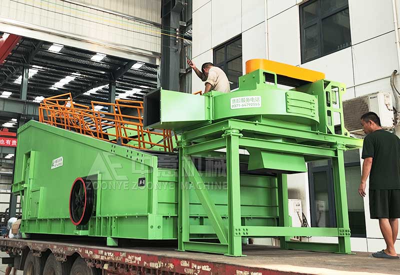 彈跳篩+立式負壓風(fēng)選機