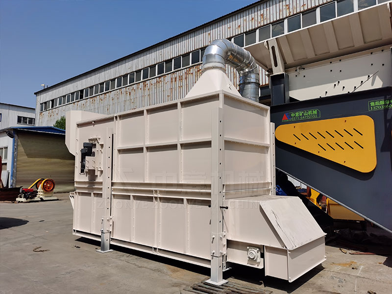 填埋場(chǎng)垃圾分選生產(chǎn)線風(fēng)選機(jī)工廠實(shí)拍圖片 填埋場(chǎng)垃圾分選生產(chǎn)線風(fēng)選機(jī)工廠實(shí)拍圖片