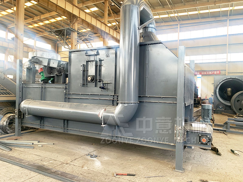 工程垃圾分揀設(shè)備的應(yīng)用風(fēng)選機(jī)實(shí)地工廠圖片